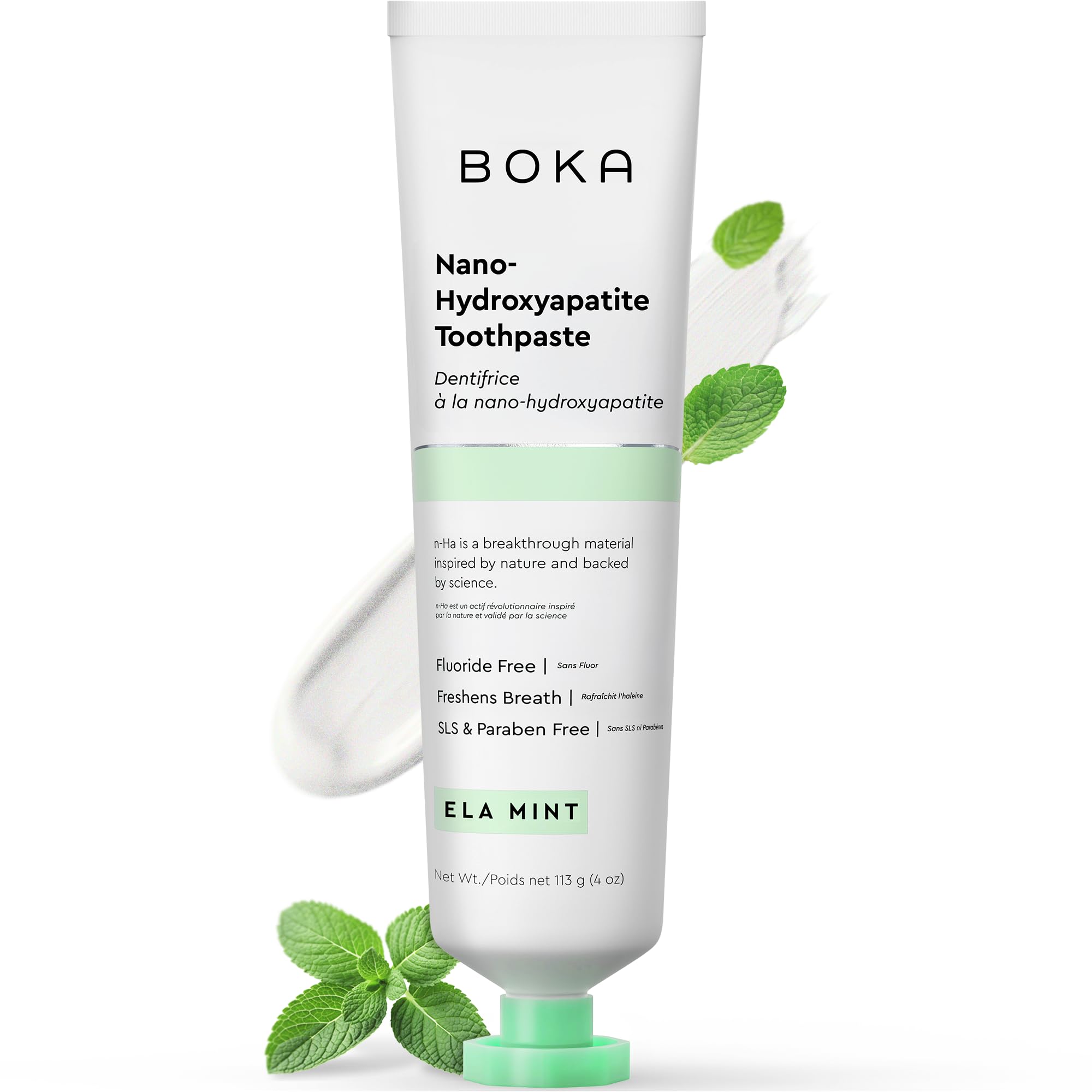Boka Toothpaste - Fluoride Free Toothpaste, Nano