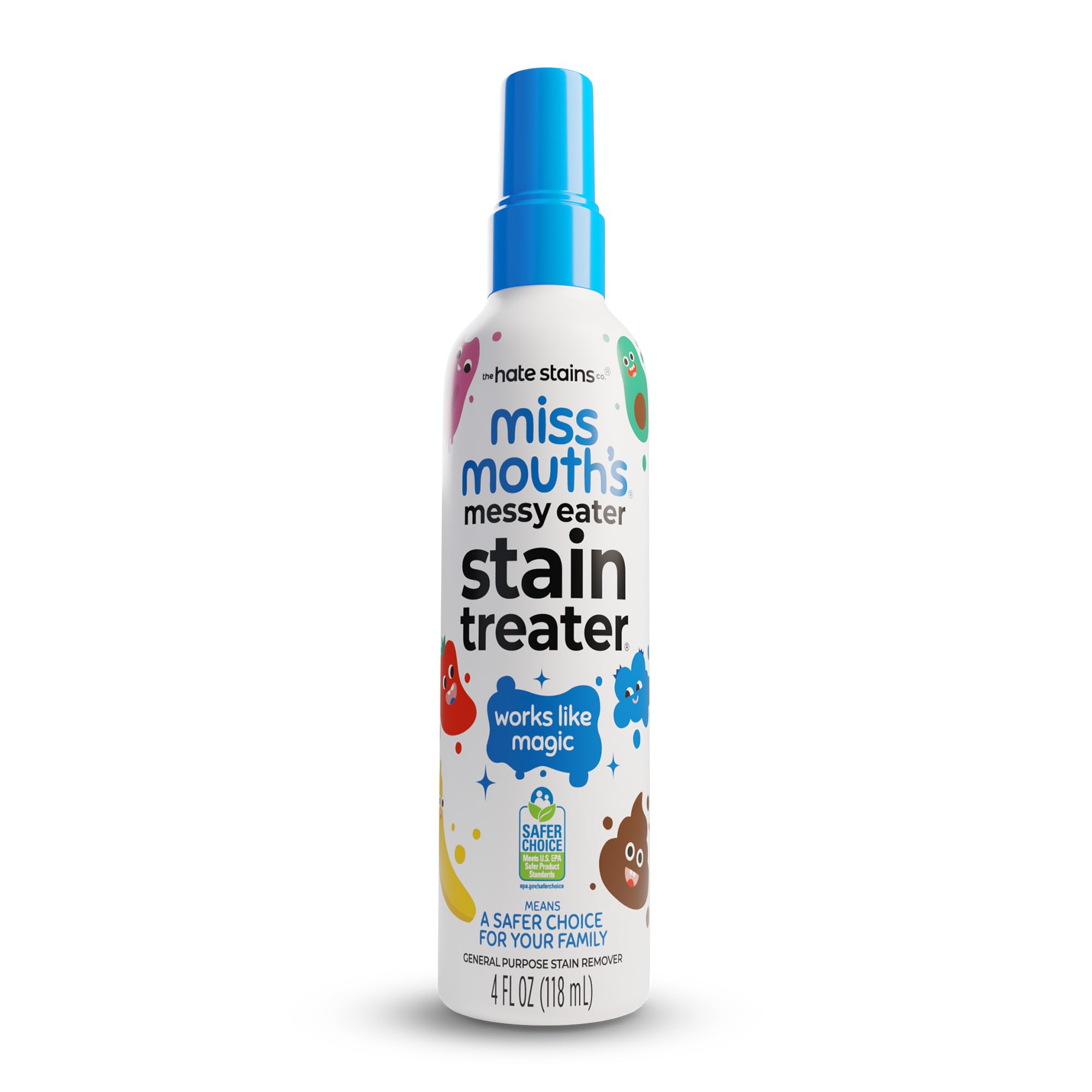 Miss Mouth's Messy Eater Stain Treater Spray, Laundry Stain