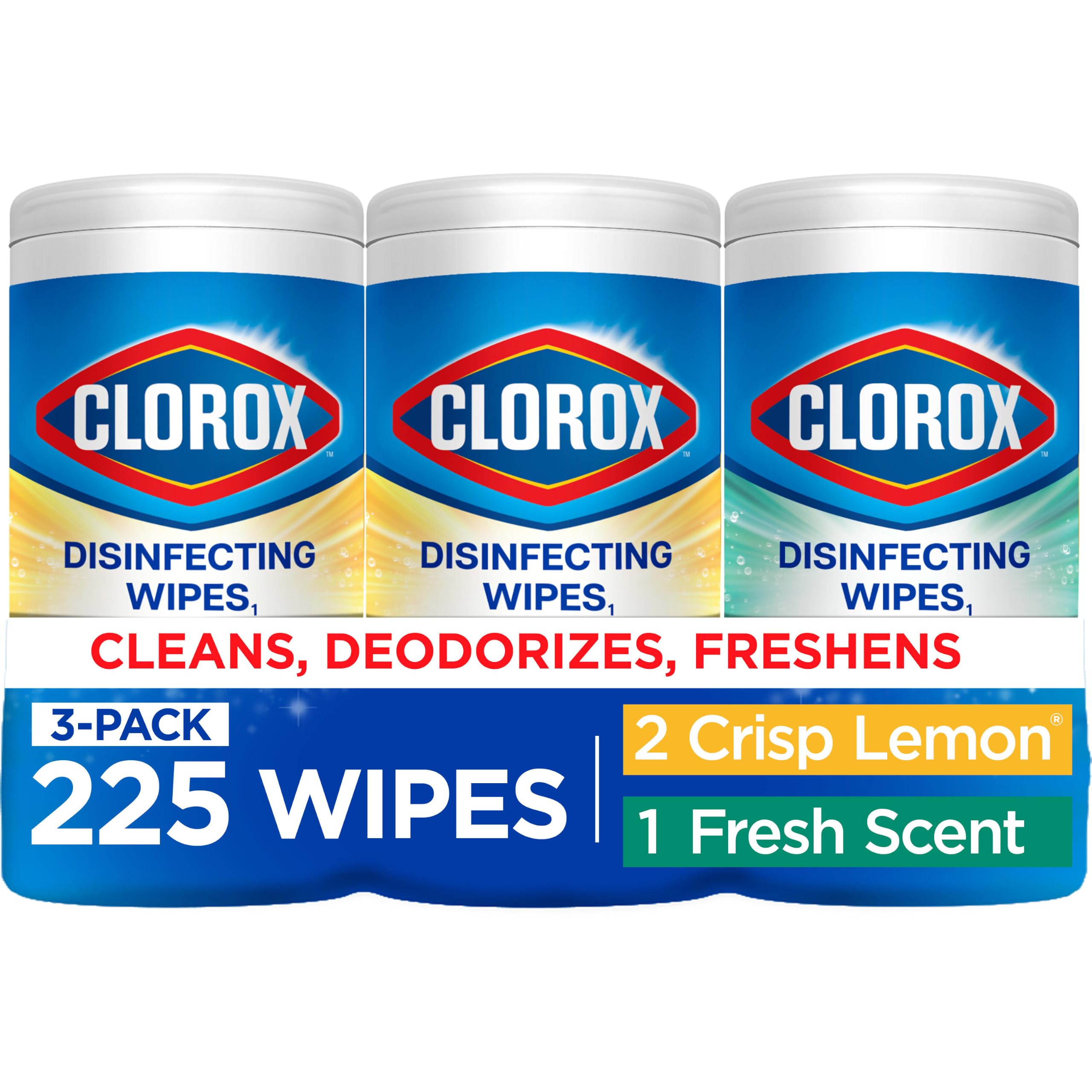 Clorox Disinfecting Wipes Back to School Variety Pack, 75